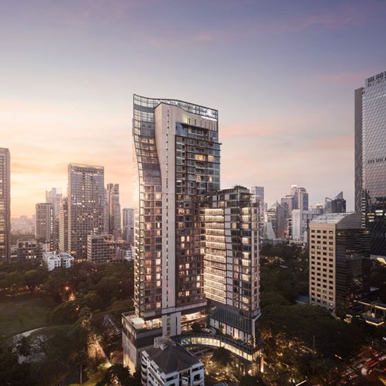 도착 - Oriental Residence Bangkok
